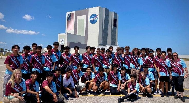 Students at NASA